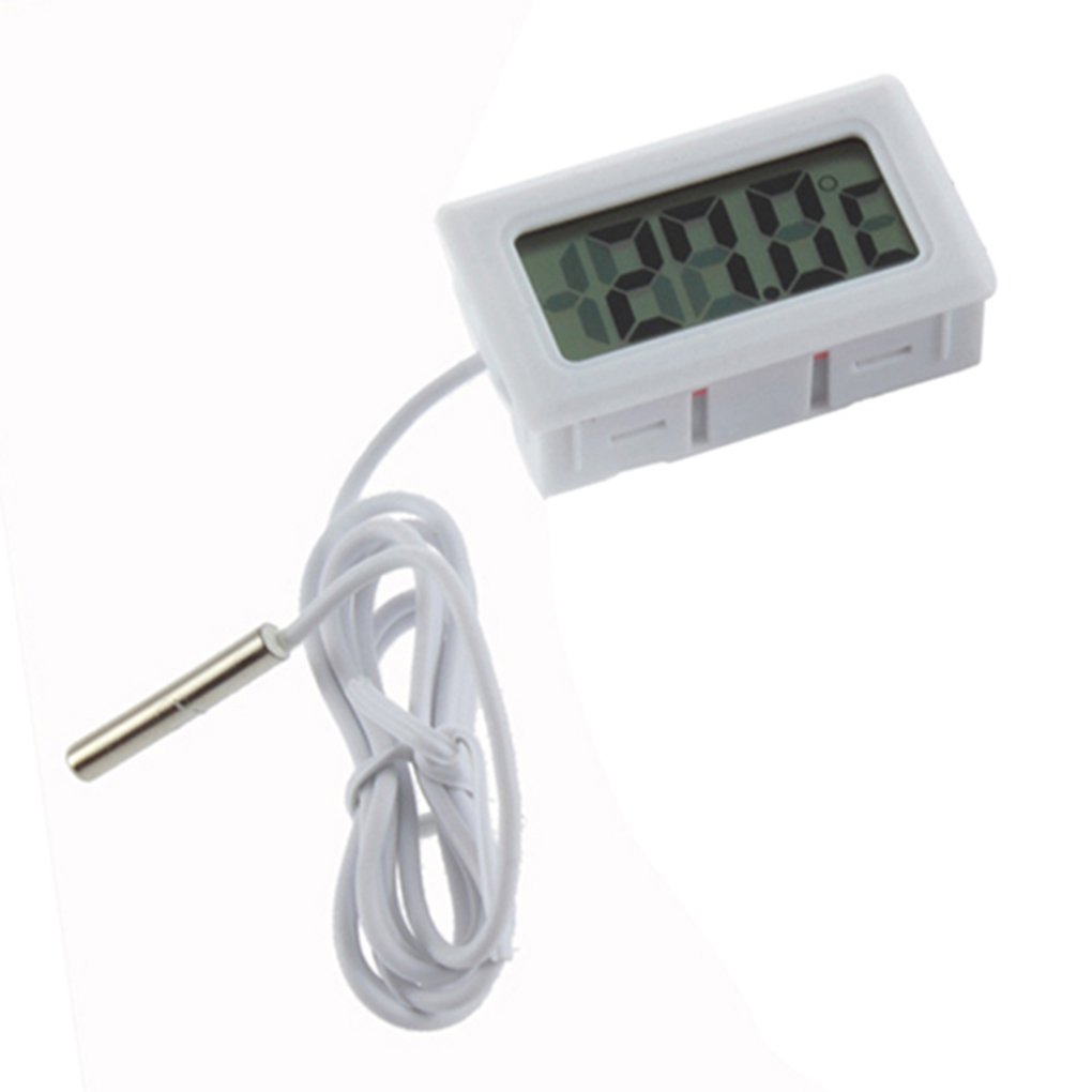 Gemini_mall® New Fish Tank Water Aquarium LCD Digital Thermometer (White)