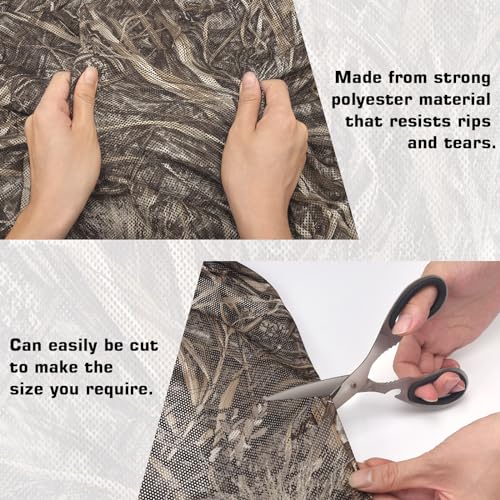 Yeacool Camo Netting Lightweight Camouflage Netting