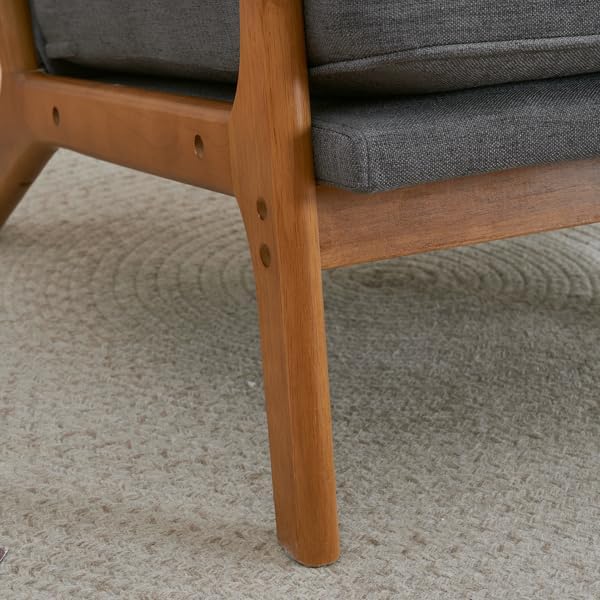 Waiting Room Chair Guest Chair Conference Room Chair Office Guest Chair Reception Accent Single Sofa Chair Seat Office Executive Side Chair Dark Grey
