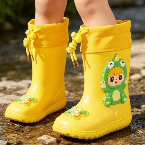 Bottes de pluie enfant légères : le confort anti-dérapant pour jouer dans l'eau - 2