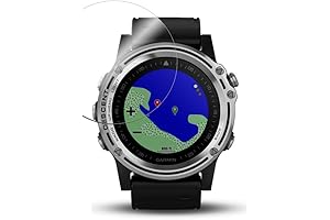 (6-Pack) Screen Protector Compatible with Garmin Descent MK1