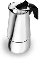 Cafeteira tipo Italiana em Inox - café espresso 6 xícaras