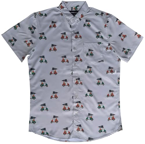 Image of Molokai Surf Button Down Slim Fit Hawaiian Short Sleeve Shirts