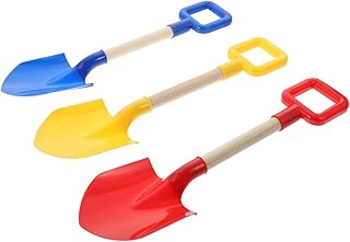 TOYANDONA 12Pçs Pá De Brinquedo De Praia Pás De Areia Para Crianças Brinquedos Para Crianças Pá De Peneira De Areia De Plástico Colher De Jardim Pás De Brinquedo De Plástico Pá De