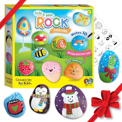 Creativity for Kids Rock Painting Kit -...