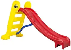 Escorregador Médio Canguri com 3 Degraus Rampa Vermelha