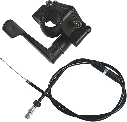 Conjunto de mango de acelerador de cable de acelerador de pulgar de 78 pulgadas para 50cc 70cc 90cc 110cc 125cc 250cc 4 ruedas ATV Quad Go Kart Baja