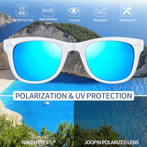 Image of Joopin Square Sunglasses Polarized UV400 Designer Sun Glasses Men Women