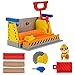Rubble & Crew, Rubbleâ€™s Workshop Playset, Construction Toys with Kinetic Build-It Sand & Rubble Action Figure, Kids Toys for Boys & Girls Ages 3+