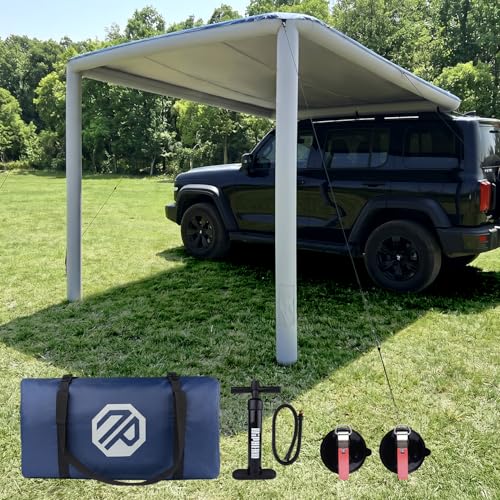 Niphean Car Awning for SUV, Truck& Rv, 2-Min Quick Setup Vehicle Awning by niphean - Used condition - US$103.45