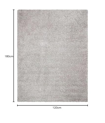 Image of Carpet for Living Room, Bedroom & Hall Handmade Microfiber Cozy Soft & Plush Fluffy Shaggy Fur Rugs for Living Room 5x5 Round