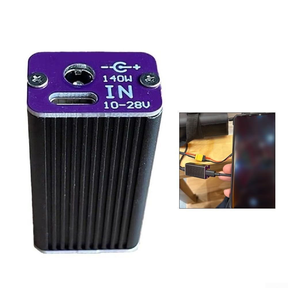 140W per USB-C per PD Caricatore Rapido Convertitore DC 5525 140W