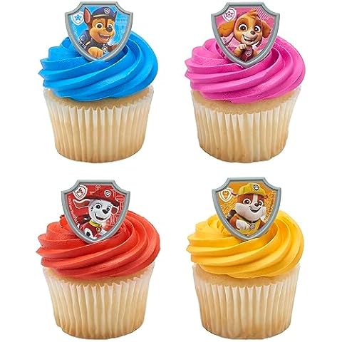 DecoPac Paw Patrol Cupcake Rings - 24 Pack Cover