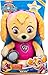 PAW Patrol Snuggle Up Skye - Peluche con antorcha y Sonidos para niños de 3 años y más
