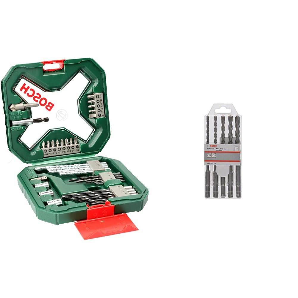 Bosch X-line 2607010608 Cobalt Steel Classic Drill and Screwdriver