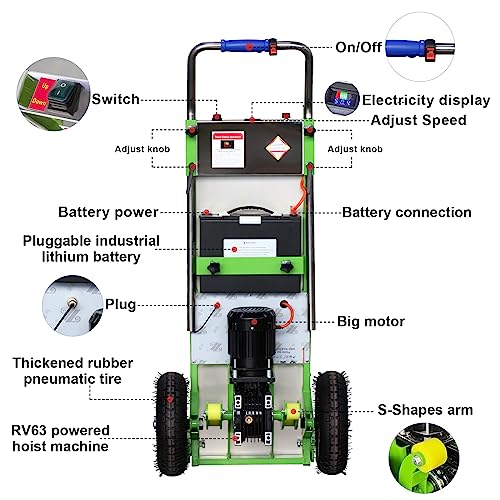 Carretilla eléctrica para escaleras 880lb ROOMEDAL miniatura 5