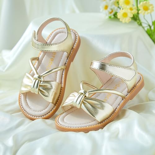Image of Kiderence Toddler Girls Sandals Little Girls Kids Summer Shoes Toddler Sandals