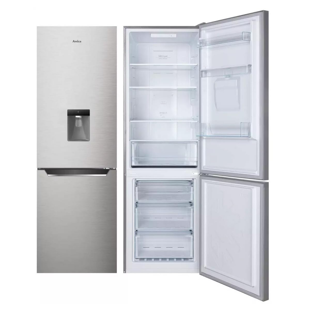 Réfrigérateur Combiné 185.5cm 322l Inox - AFN8322DX