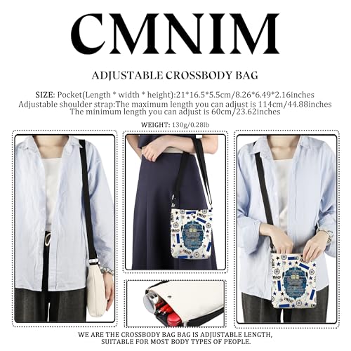 CMNIM TV Show Merch Gifts Movie Fans Crossbody Bag Shoulder Bag Adjustable Strap2
