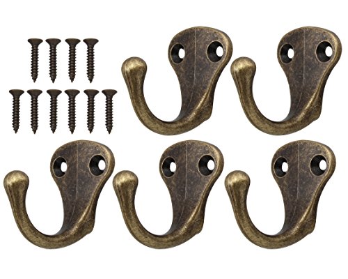 ハイロジック TQOOL スタイリッシュ コートフック ゴールド 5個入 58657