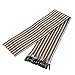 Aexit 2Pcs 1P Cables & Interconnects Jumper Wires Single Female Head Cables Pi Pic Breadboard for Cables 40cm Long