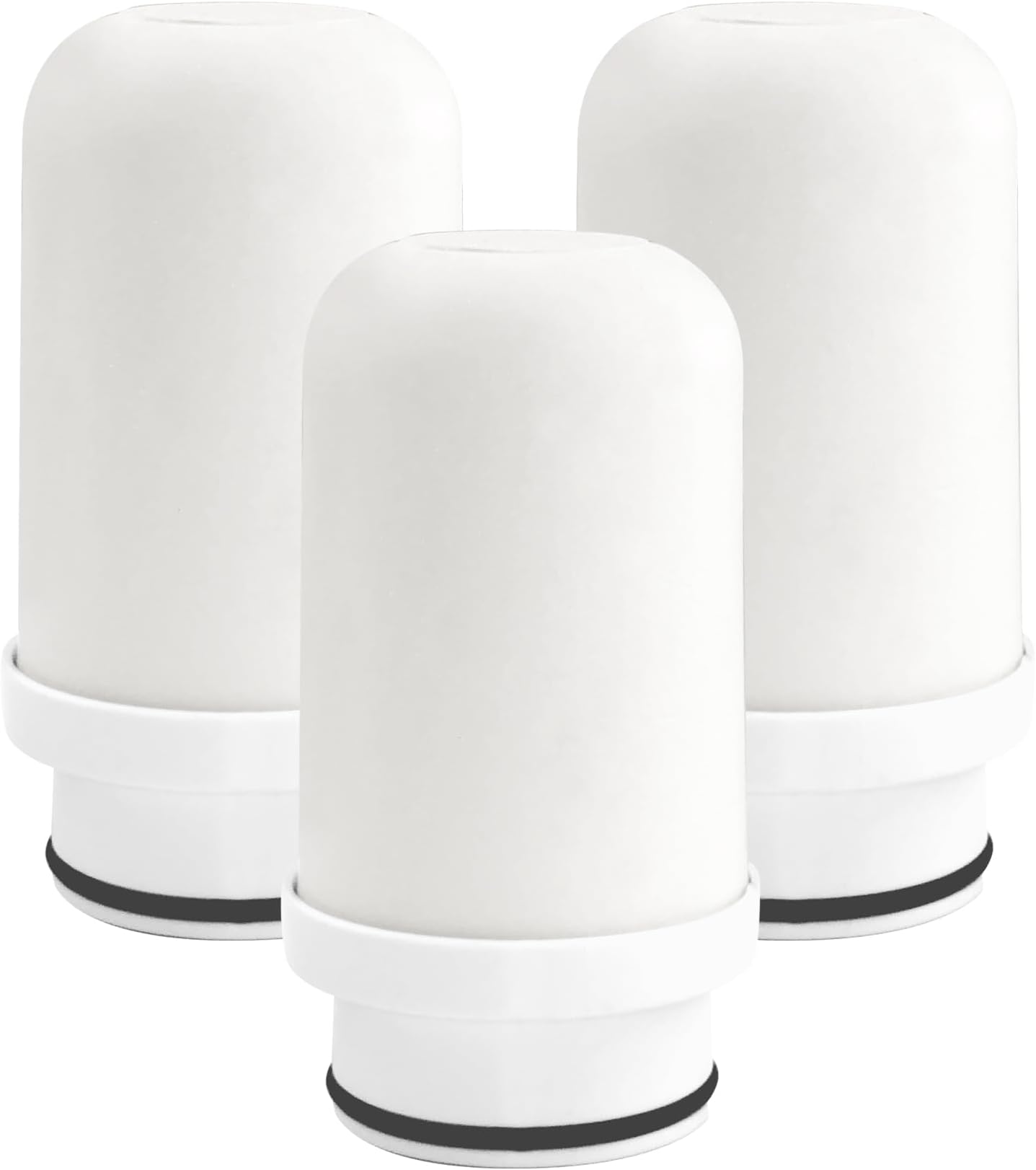 SQ-FF-01A Replacement Filter for ULTGRT Faucet Water Filter system Longer Filter Life Washable Ceramic Filter Element Reduces 99% Chlorine, Heavy Metals, Sediment, Bad Taste & Odor 3 Pack