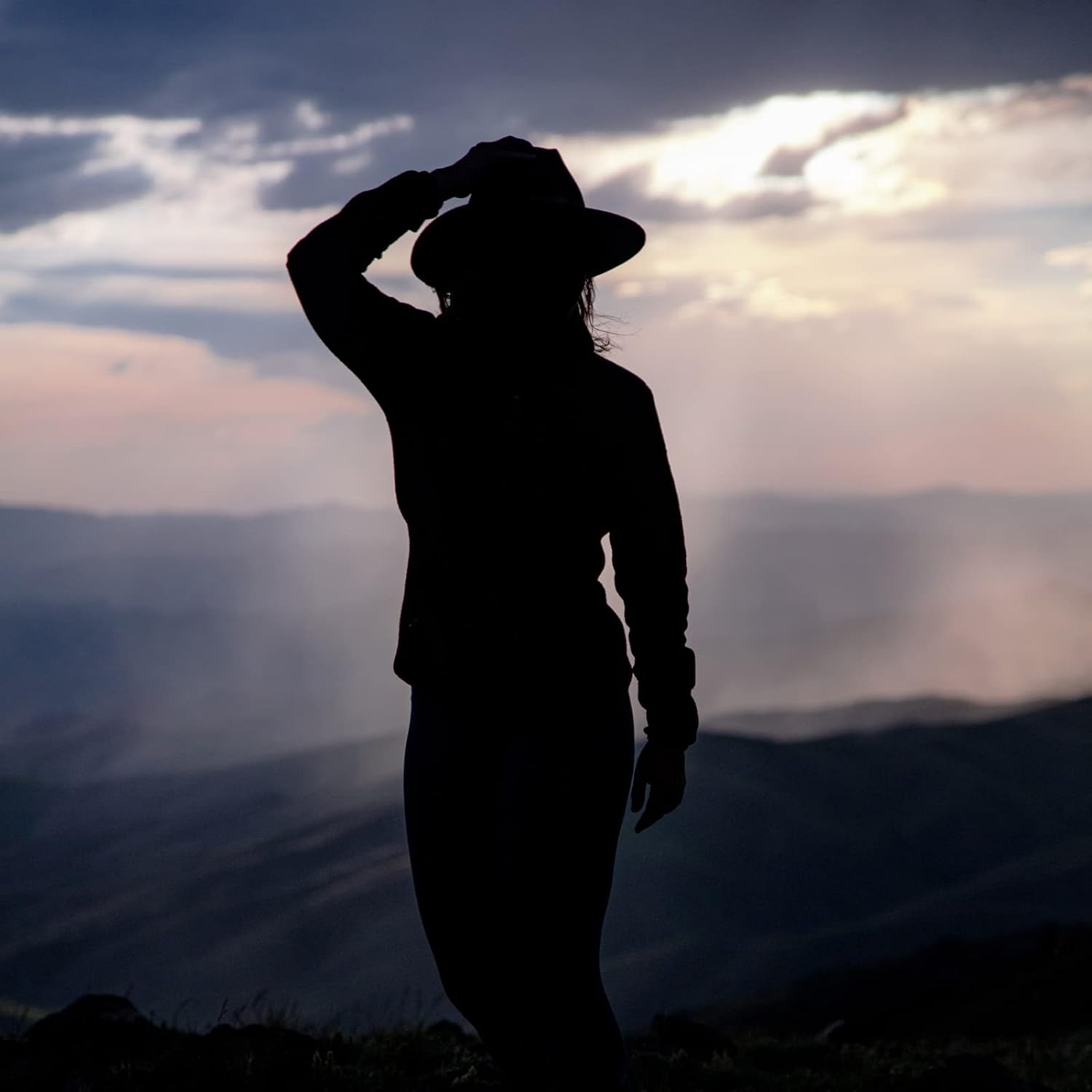 Gossifan Classic Womens Western Cowboy Cowgirl Hats with Wide Belt - Image 4