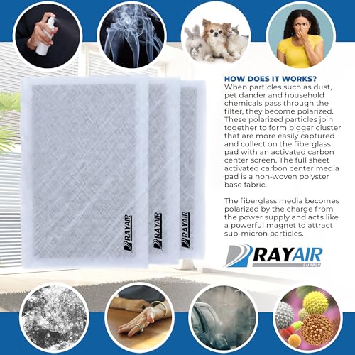Image of RAYAIR 20x25 Filter Pads Compatible with Dynamic