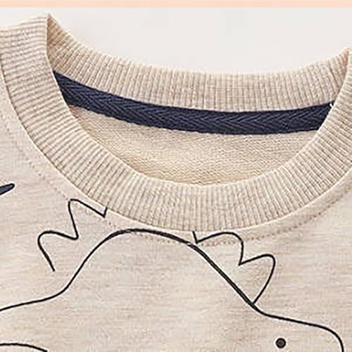 Sweat à capuche garçon imprimé mignon pour la mi-saison - 4