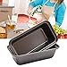 Zddaoole 6 PCS Mini Nonstick Carbon Steel Baking Bread Pan,Mini Loaf Pans,Small Banana Bread Tins,6.2