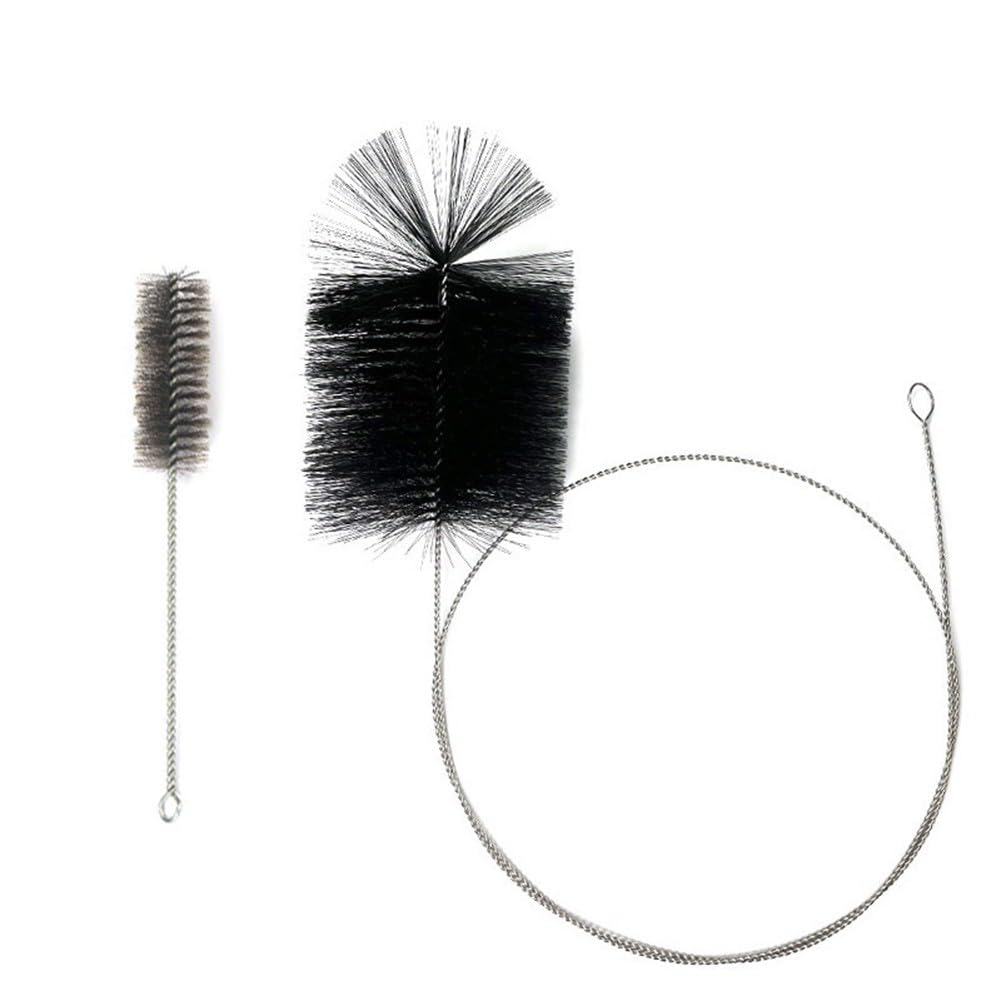 Opatiny Flexible Duct Brush Chimney Sweeping, Bristle Head Boiler Flue