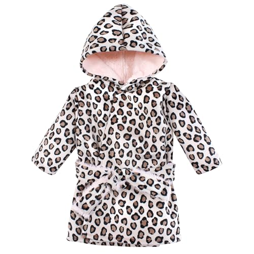 Image of Hudson Baby Unisex BabyMink with Faux Fur Lining Pool and Beach Robe Cover-ups