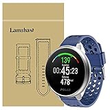 for Polar Ignite Band, Lamshaw Silicone Replacement Wristbands Sport Strap with Metal Buckle for Polar Ignite Fitness Watch (Blue)