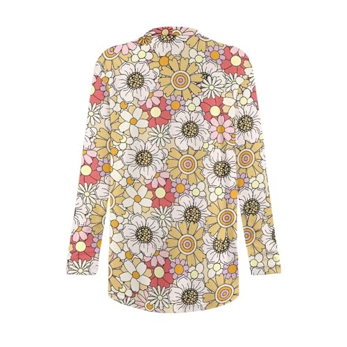 Image of Womens Open Fron Cardigan Sweaters Long Sleeve Tops Daily Coats