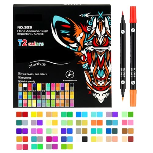 Marqueurs de peinture acrylique pour dessiner sans bavure sur bois et tissu lavable