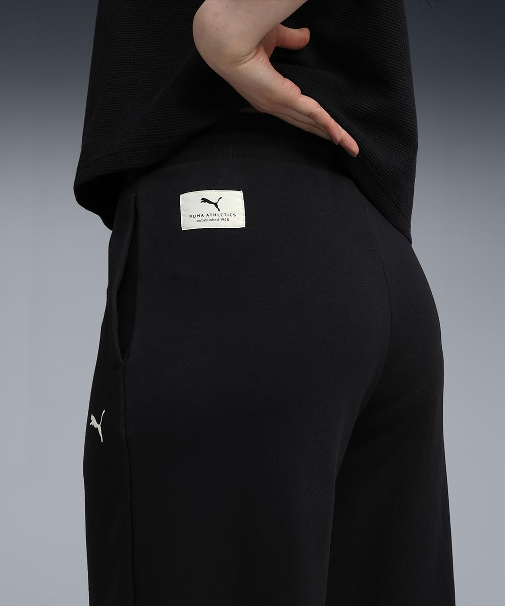 PUMA Puma Class Comfort Pinnacle High-waist Straight Pants Tr Op - Spodnie z dzianiny Kobiety