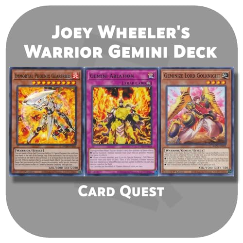 Generic Complete Custom Deck for Yu-Gi-Oh! - Joey Wheeler's Phoenix Gearfried...