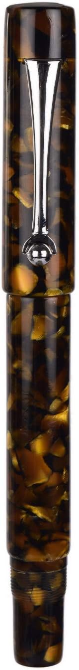 Milano Special Edition Vintage Acrylic Koroit Opal with medium chrome nib