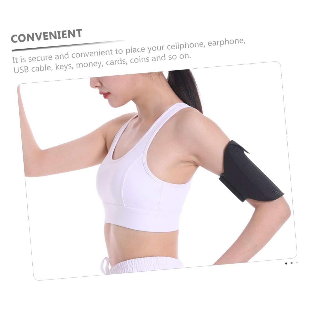 Uonlytech 4piezas Bolsillo Multifuncional para Teléfono Brazo y Soporte Deportivo para Correr y Actividades Al Aire Compatible Smartphones hasta Ligera y Lavable