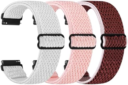 TumpCez Quick Release Watch Band - Choice of Width -18mm 19mm 20mm 22mm 24mm Watch Bands, Solo Loop Adjustable Elastic Nylon Watch Straps Replacement Wristband for Men Women