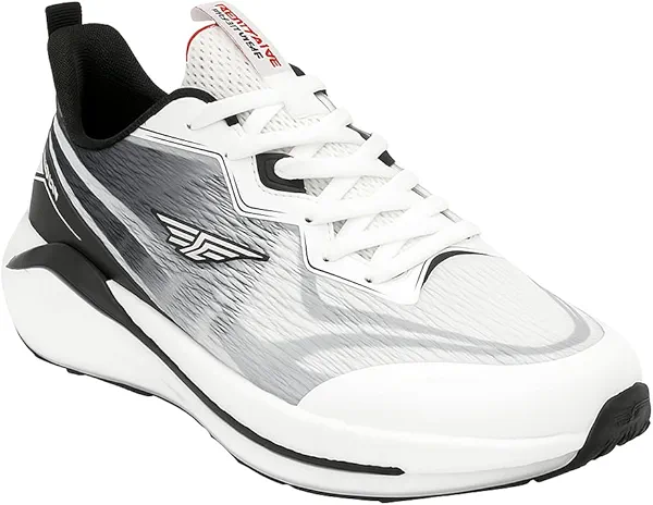 Red Tape Men's Road Running Shoes, Lightweight Breathable Upper Mesh Sneakers with Cushioned Insole, Slip-On Comfort, Ideal for Walking, Gym, Tennis, Outdoor Sports & Daily Casual Wear