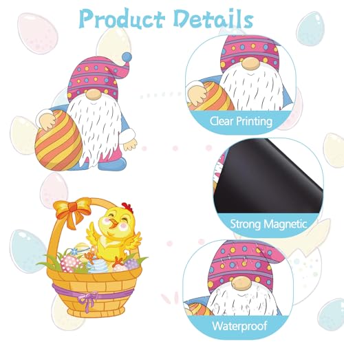 Set de 25 Imánes Decorativos de Pascua miniatura 6