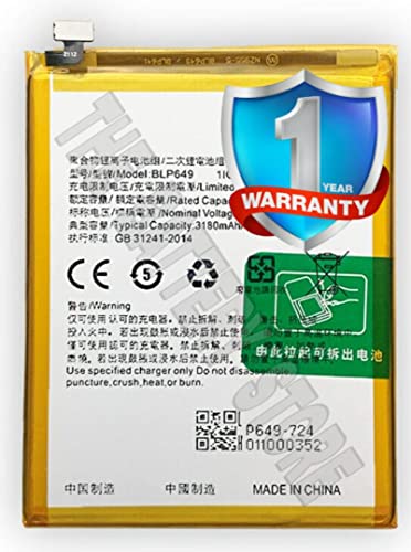 Image of Original BLP649 Battery for Oppo A83 / CHP1729 / A1 / F5 / Li Battery with 1 Year Warranty ** (Y0000057)