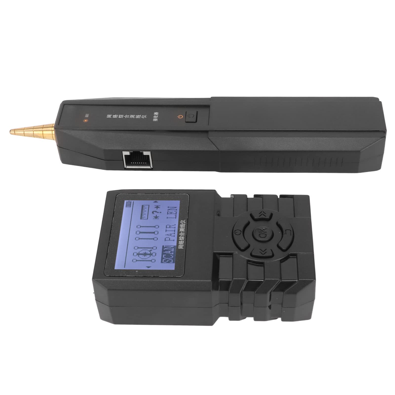 Naroote Netzwerkkabeltester mit LCD-Display, 5 Scan-Modi