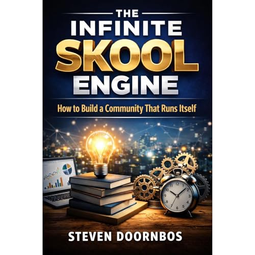 The Infinite Skool Engine Audiolibro Por Steven Doornbos arte de portada