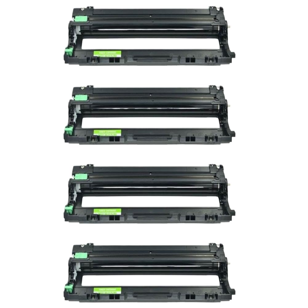 Sostituzione unità tamburo compatibile per stampanti HL-3170CDW MFC-9130CW MFC-9330CDW DCP-9020CDN - Include set tamburo di stampa DR241 TN241 (confezione da 4)