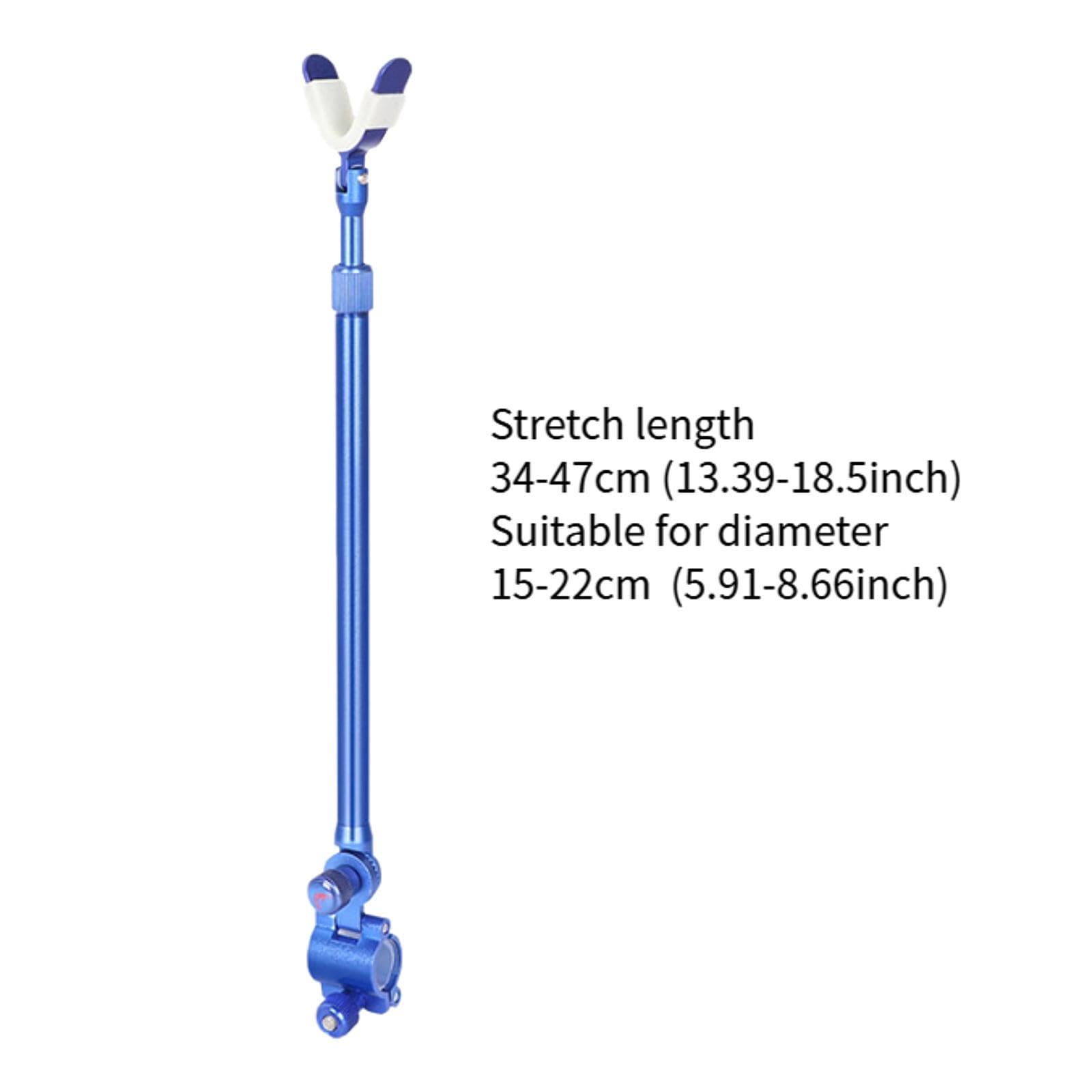 Menolana Adjustable Stable Fishing Equipment Fishing Rod Bracket for Ground , Blue
