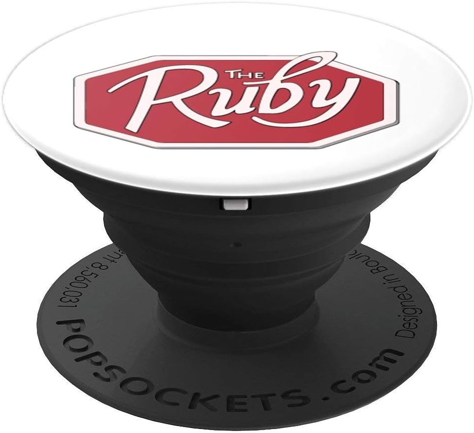 Corner GasThe Ruby Logo PopSockets PopGrip: Swappable Grip for Phones & Tablets