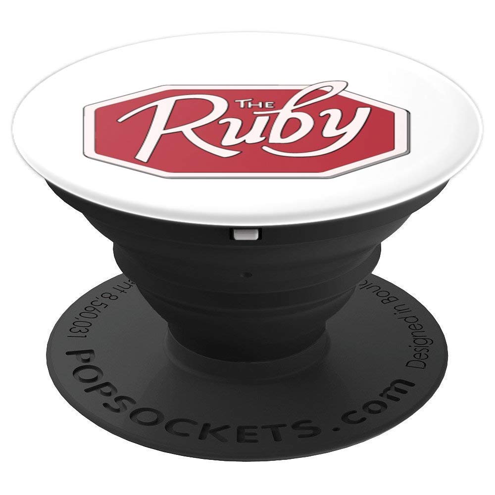 Corner GasThe Ruby Logo PopSockets PopGrip: Swappable Grip for Phones & Tablets