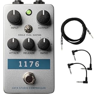 Put the most authentic emulation of the legendary 1176 studio compressor on your pedalboard Single, Dual, and Sustain modes for iconic compression tones and effects Input, Output, Attack, and Release settings true to original 1176 hardware Ratio knob...